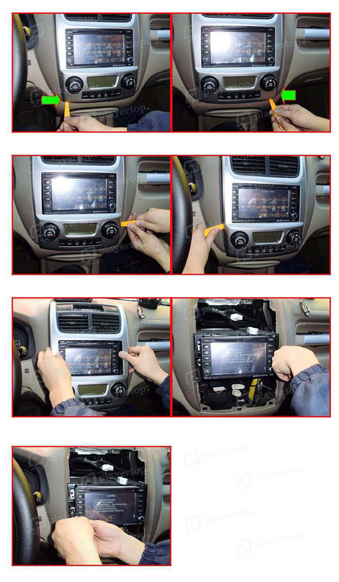 ᐈ Montage et branchement autoradio Kia sportage Player Top